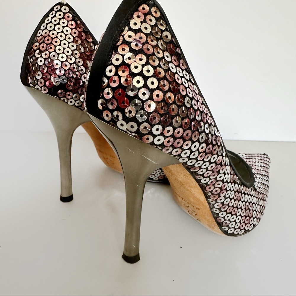 Sequin Pumps Stilleto Heels- Guess